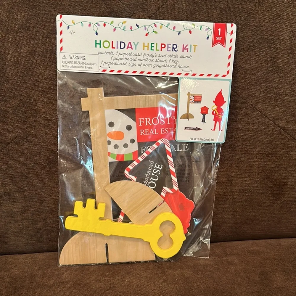 Target Santas elf Holiday helper accessories 8 packaged themes, all NWT